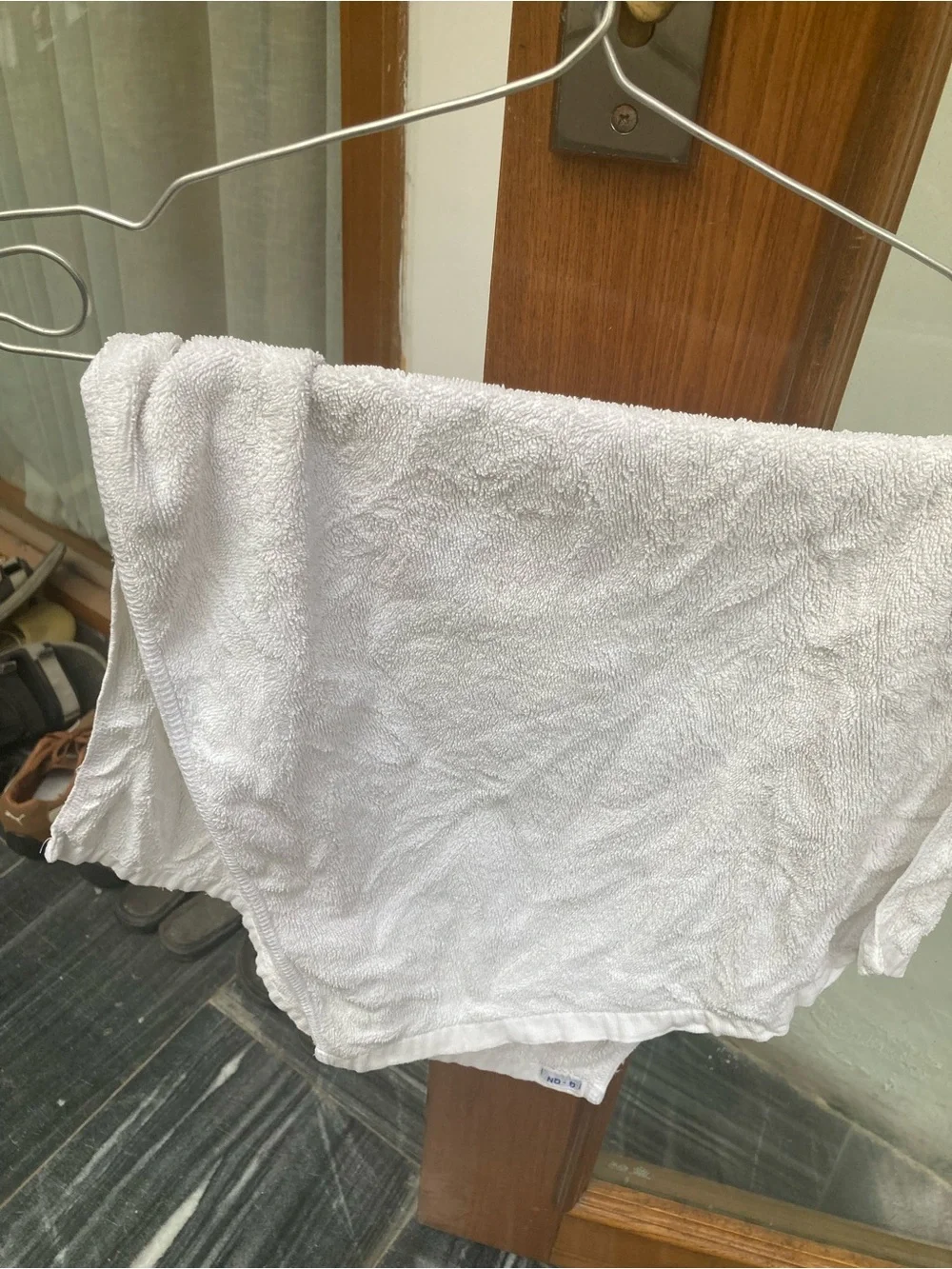 Soft White Terry Cloth Bath Towel - Plush, Absorbent